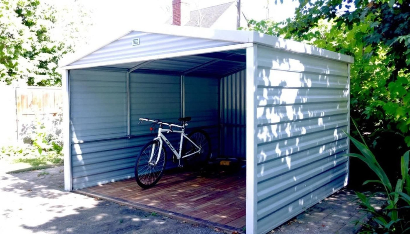 Comment choisir le bon abri métallique pour votre vélo ou moto ?